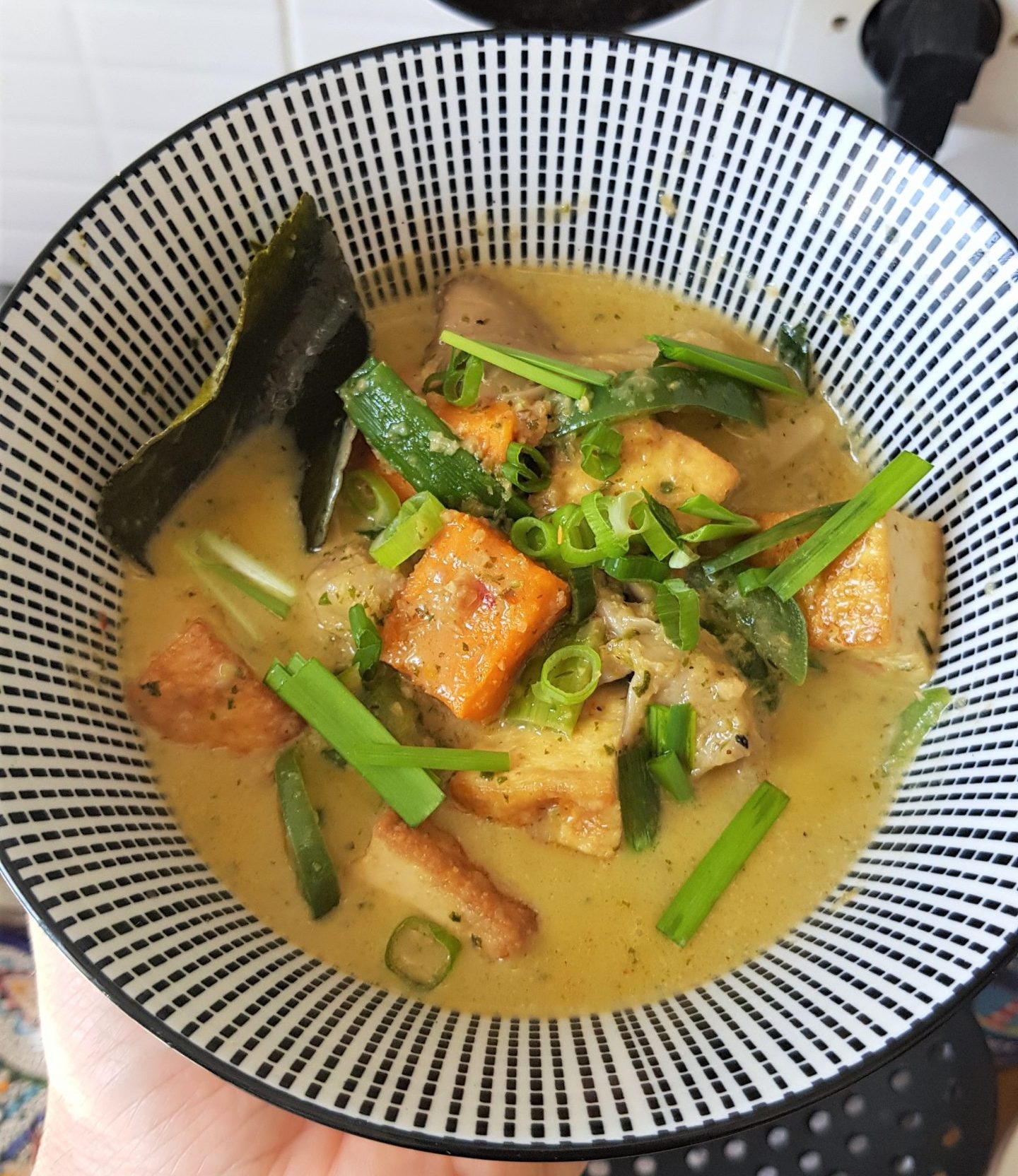 Curry vert : recette thaï végétarienne